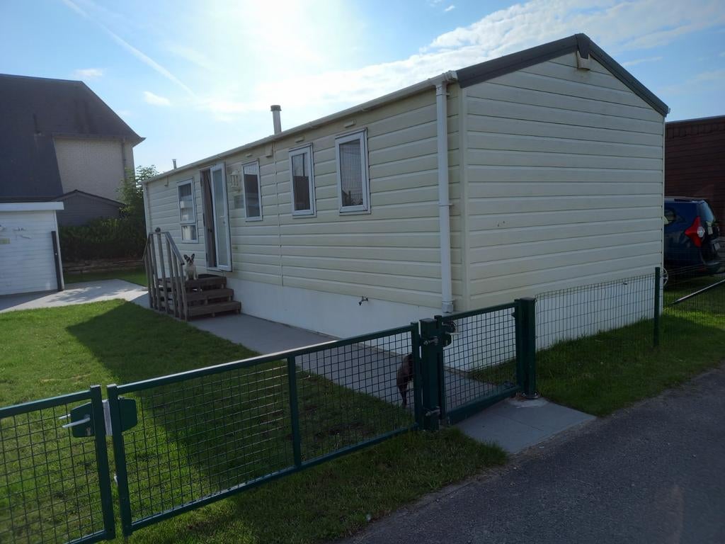 Stacaravan  11m   3 slaapkamers   te middelkerke, Caravans en Kamperen