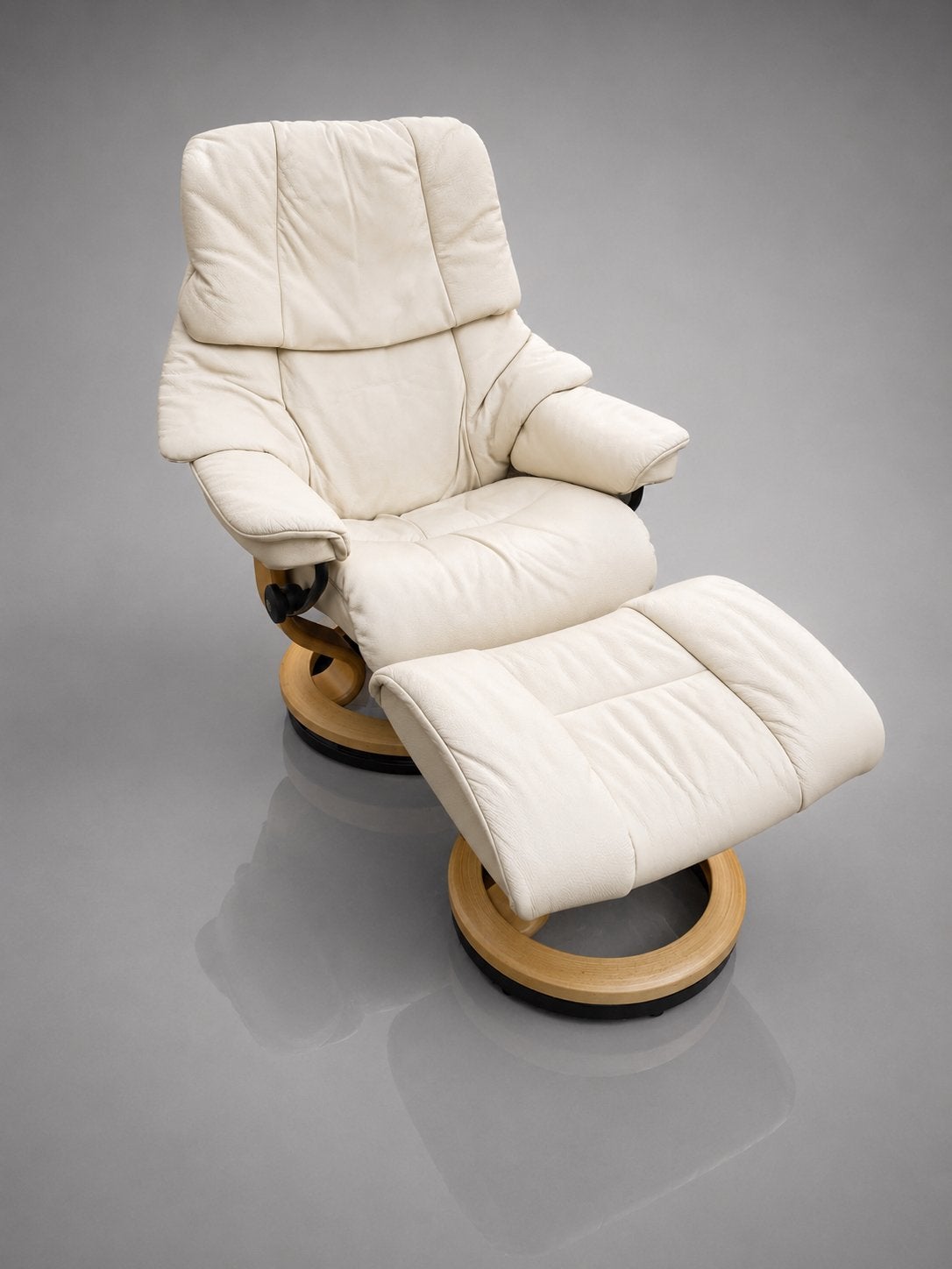 Belle montre Stressless Reno et hocker, Enlèvement ou Envoi, Cuir