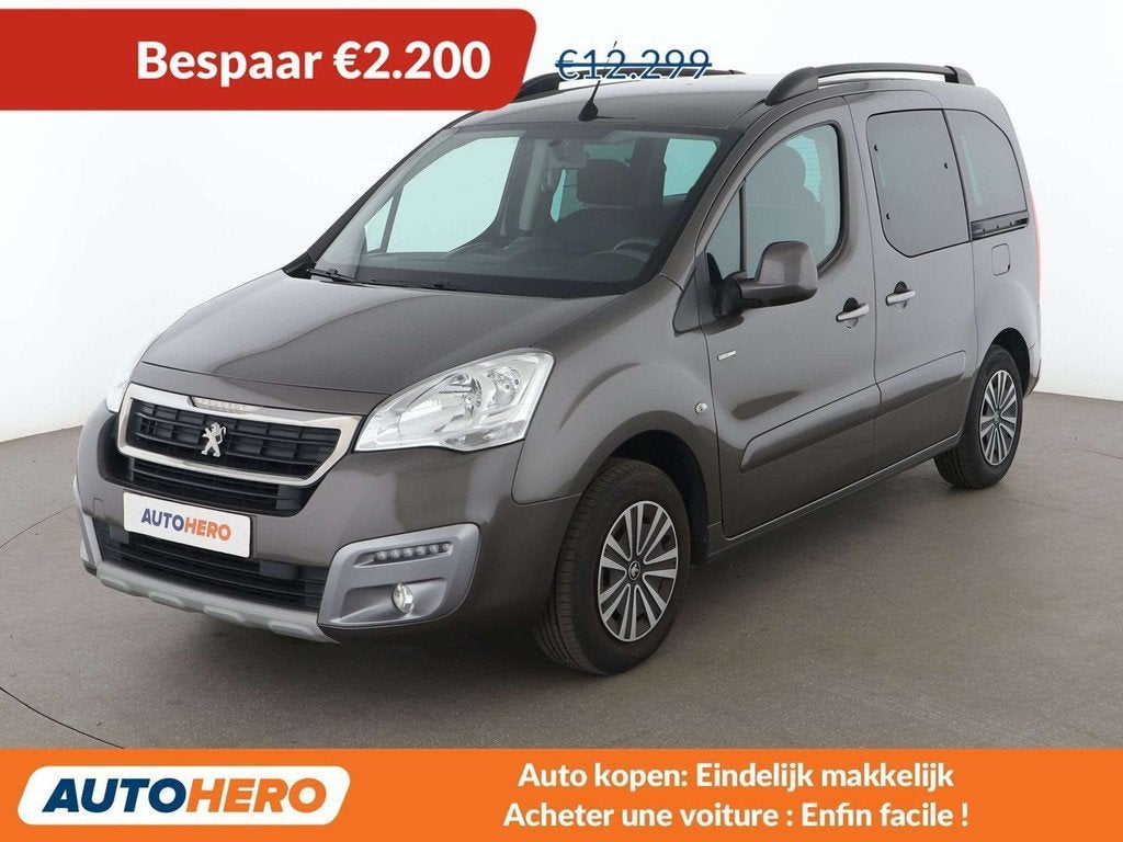 Peugeot Partner 1.6 HDi Style (bj 2018), Auto's, Voorwielaandrijving, Stof, Gebruikt, 1199 cc
