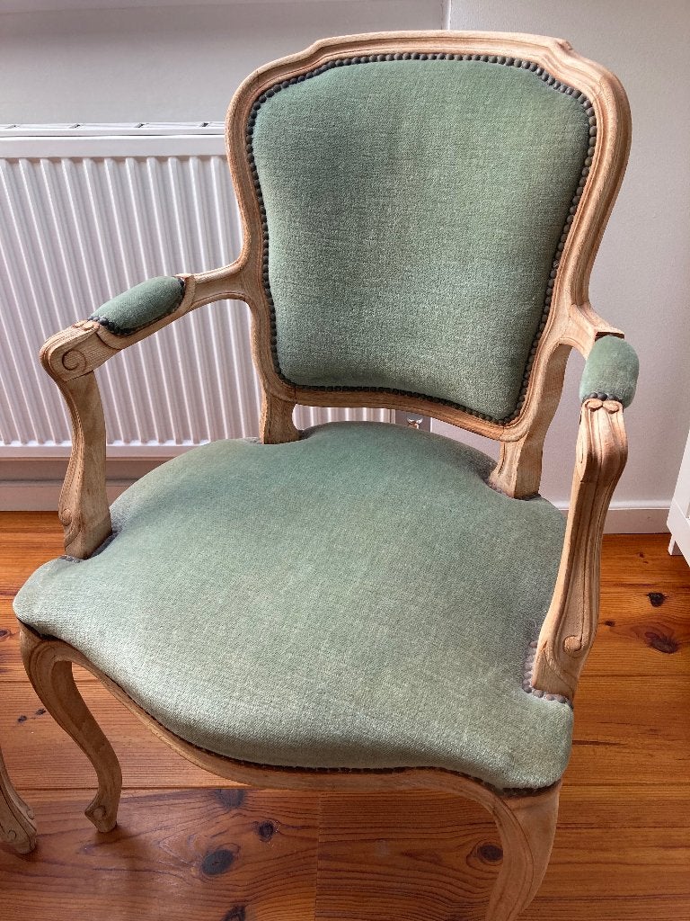 Vintage zetel/ stoel , perfecte staat!!, Autres couleurs, Bois, Comme neuf, Enlèvement