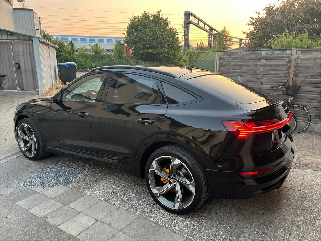 Audi e-tron 2020 – FULL OPTION – 45.000 km – Topstaat, Autos, Cuir, Achat, Beige, Aide à la vision nocturne