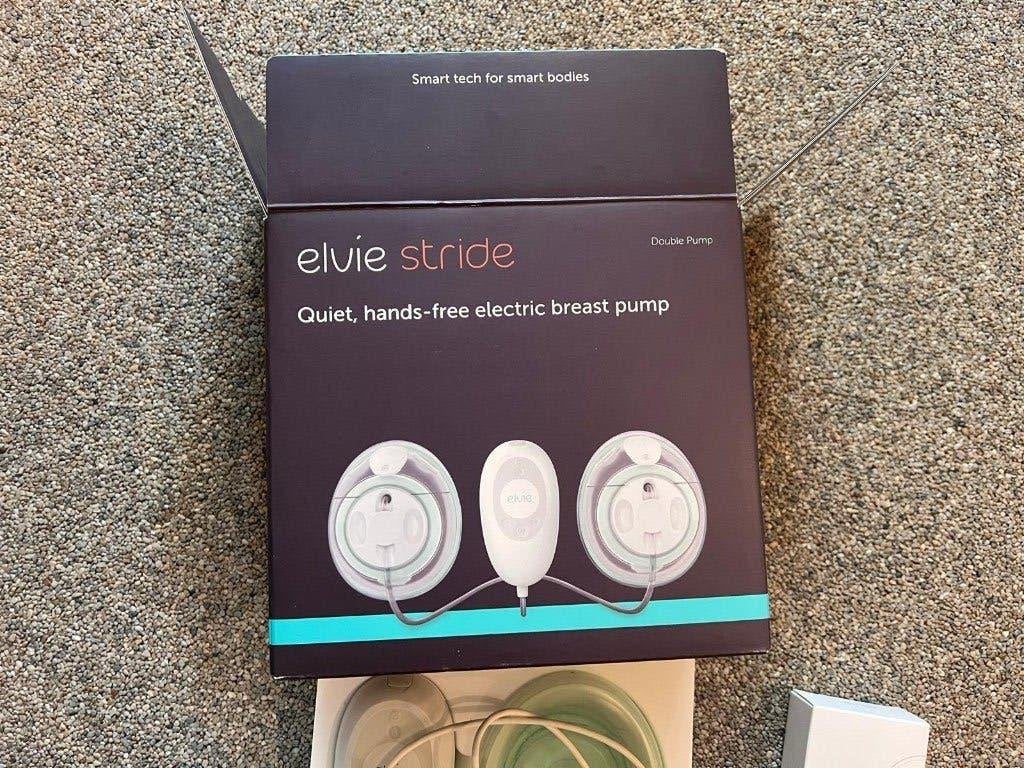 Elvie stride, Kinderen en Baby's, Borstkolf, Ophalen of Verzenden, Zo goed als nieuw, Elvie
