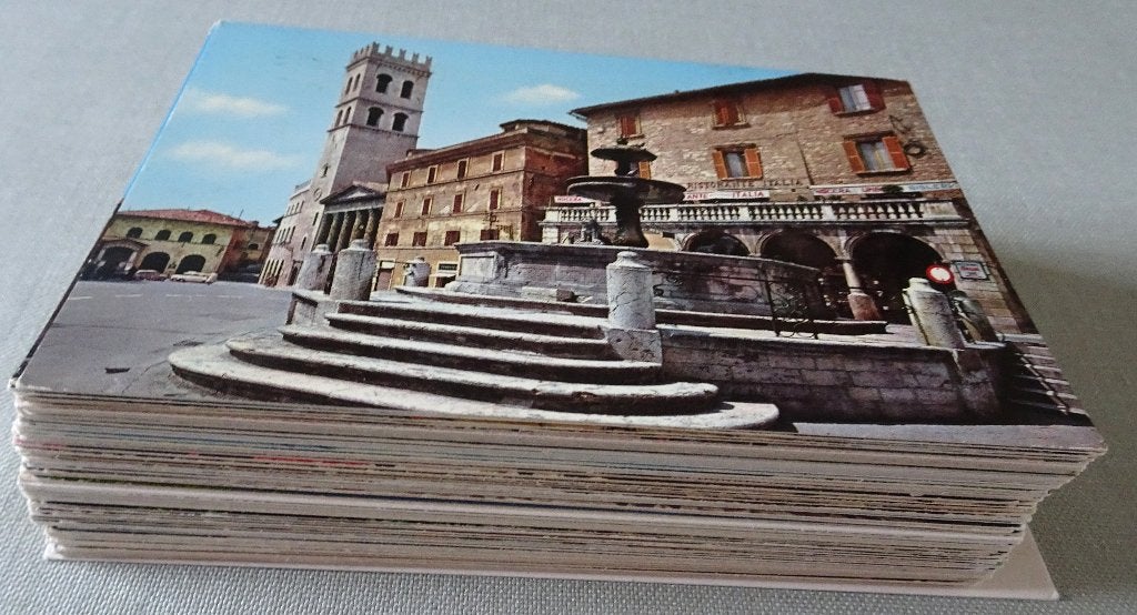 95 POSTKAARTEN VAN UMBRIË, Verzenden, Gelopen, Italië