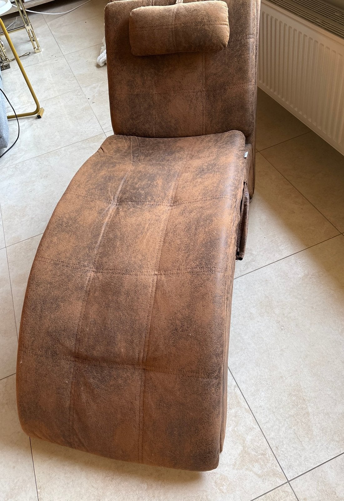 Massagezetel, Ophalen, Gebruikt