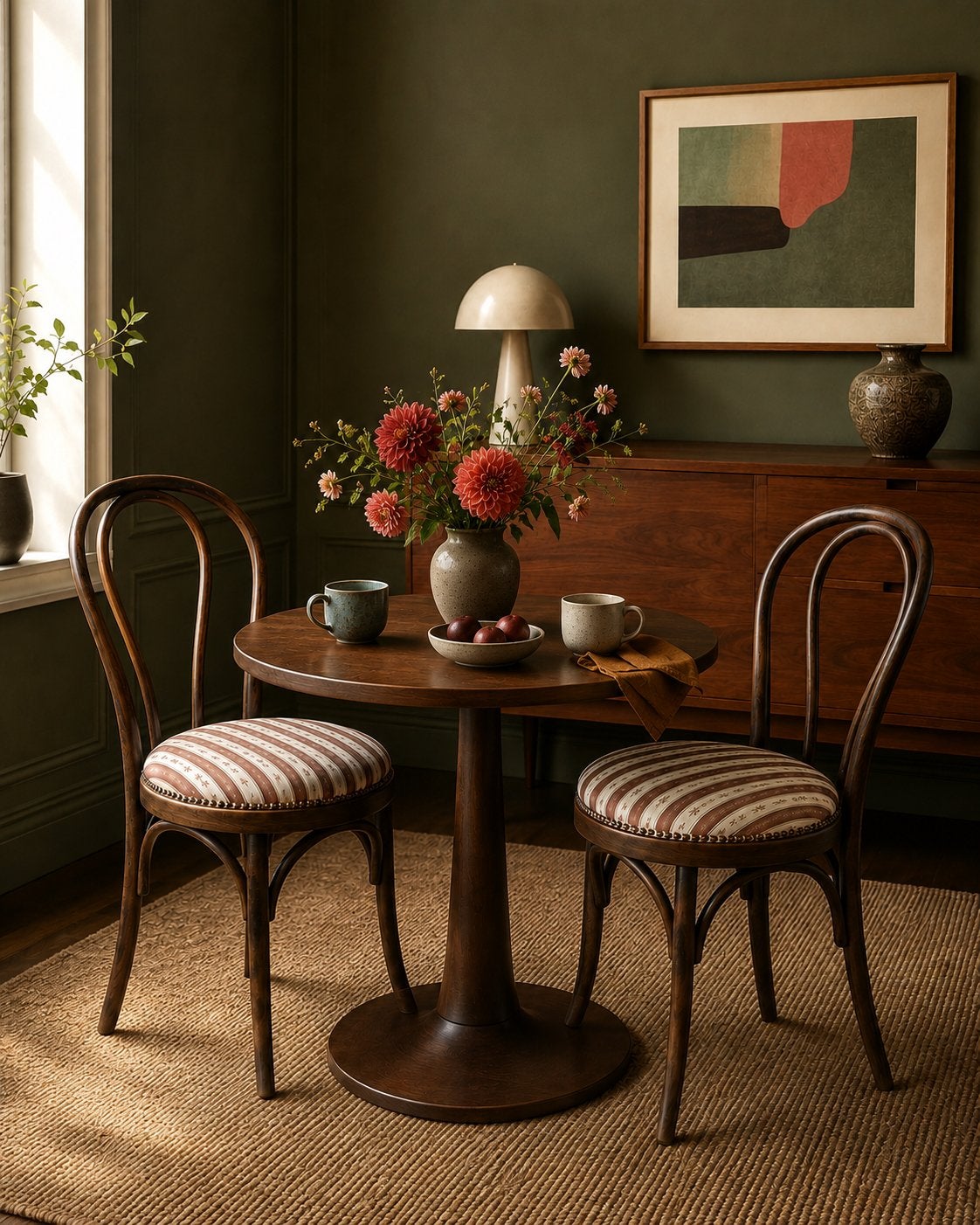 paire de chaises vintage en bois incurvé — 45€ ensemble, Antiquités & Art, Enlèvement