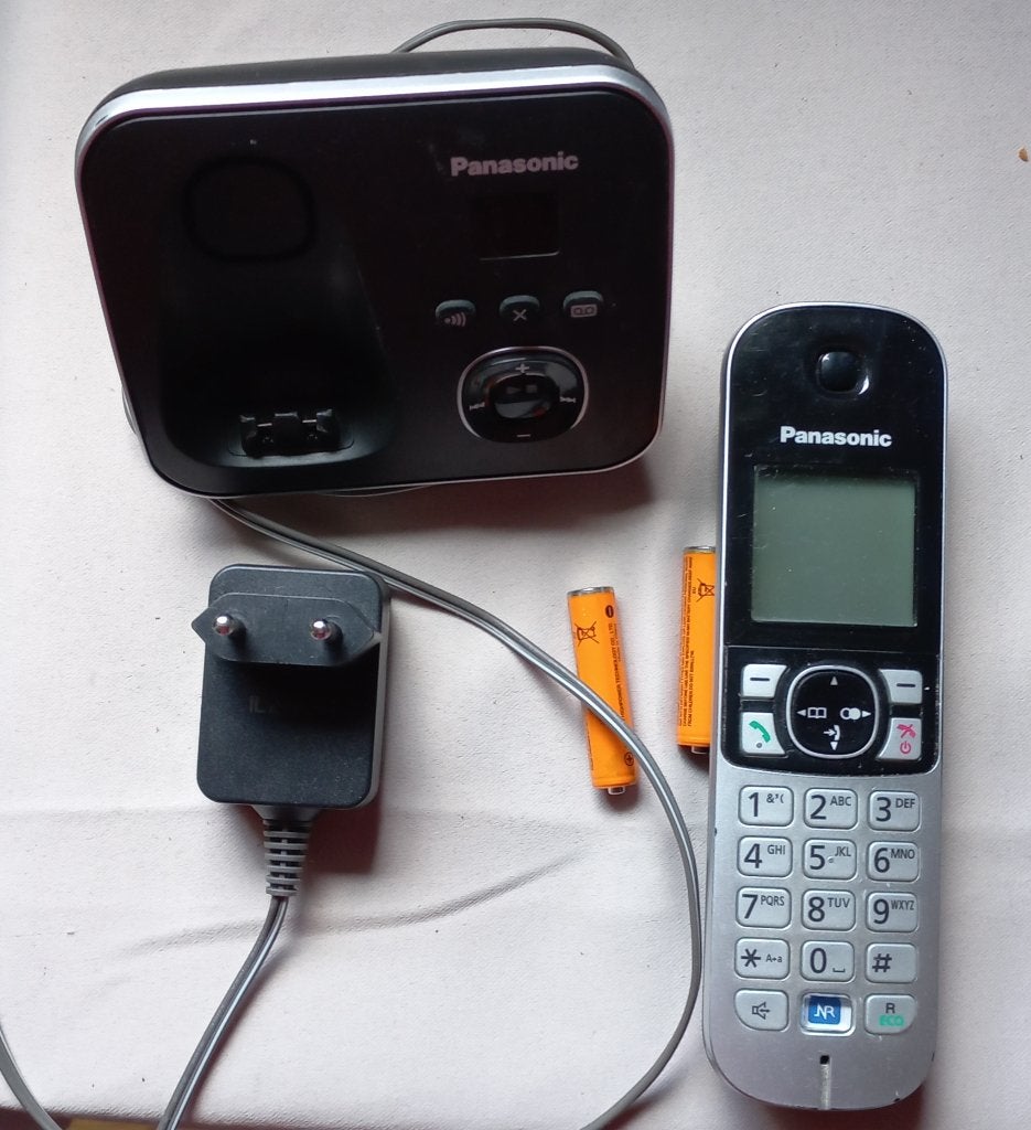Téléphone sans fil Panasonic avec répondeur KX-TG6821 BLB, Ophalen of Verzenden, Zo goed als nieuw, 1 handset, Stralingsarm