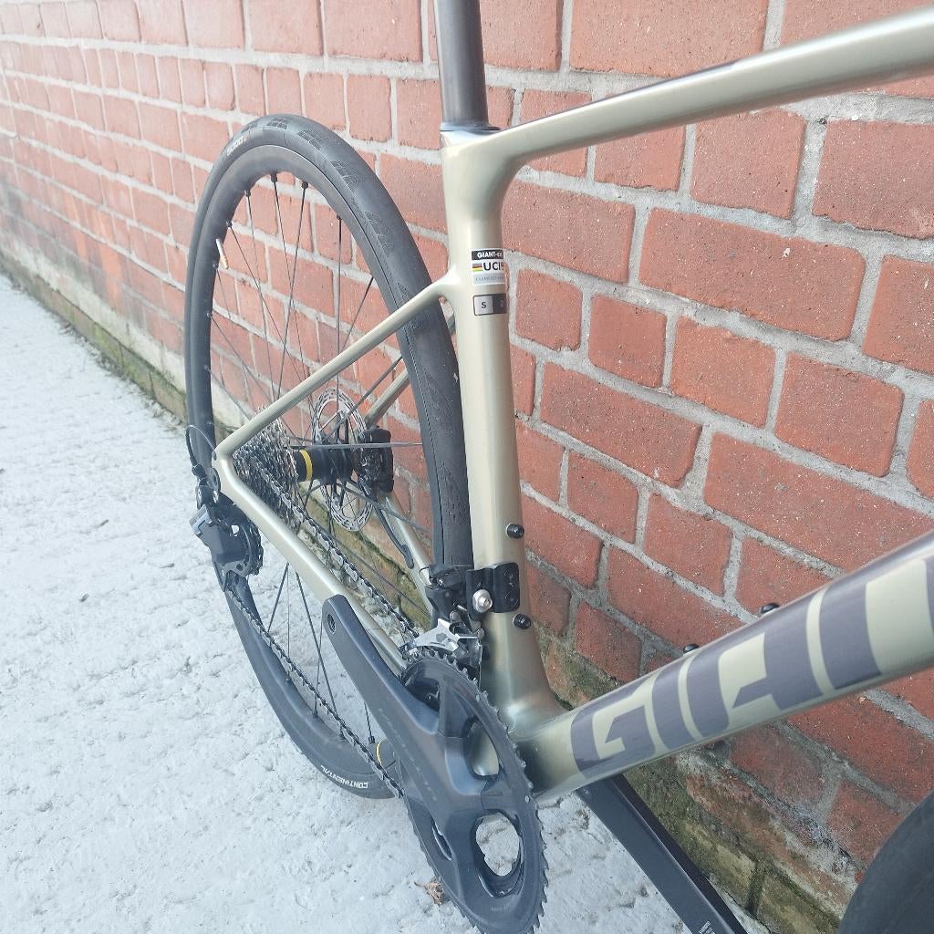 Giant Defy Advanced, Fietsen en Brommers, 28 inch, Carbon, Heren, Zo goed als nieuw