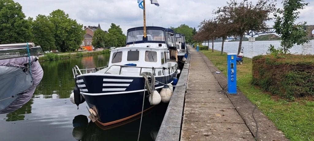 Combi Kotter GSAK “NAUSICAA”  stalen motorjacht, Watersport en Boten, Motorboten en Motorjachten, Overige merken, Gebruikt, 140 cm