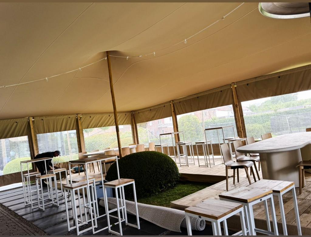 Stretch tent 6x10m, Enlèvement ou Envoi, Comme neuf
