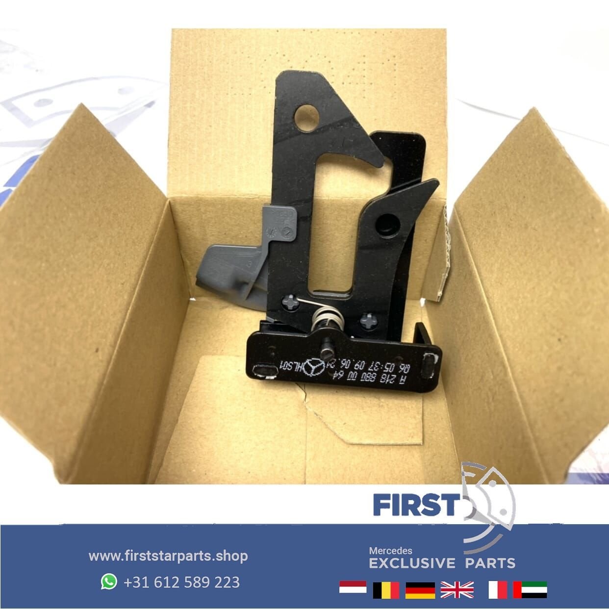 W205 C205 MOTORKAPSLOT VERGRENDELING Mercedes C KLASSE 2014-, Utilisé, -, -, Enlèvement ou Envoi
