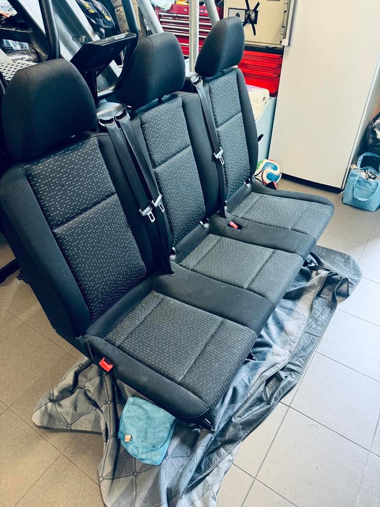 Mercedes vito tourer 3 zit bank zetel, Enlèvement