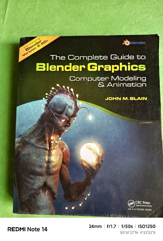 The Complete Guide to Blender Graphics    ISBN 9781466517035, Livres, Enlèvement ou Envoi, John M. Blain, Comme neuf, Autres sujets/thèmes