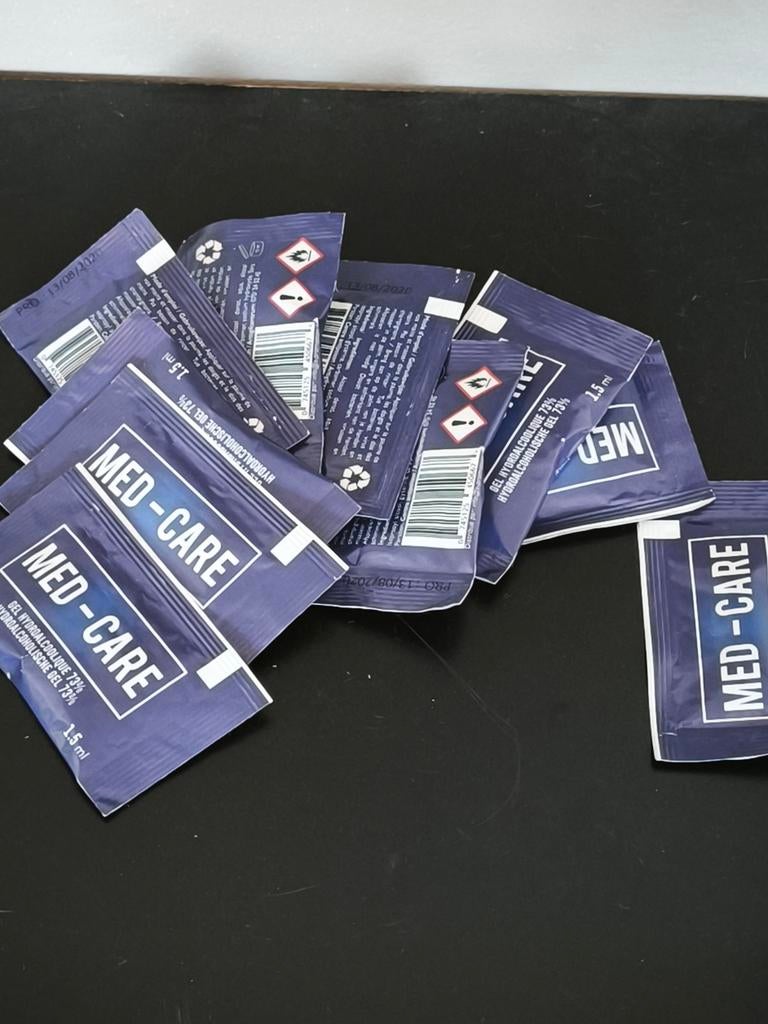 Sachets unidoses de gel hydroalcoolique, Ophalen of Verzenden, Nieuw, Overige typen