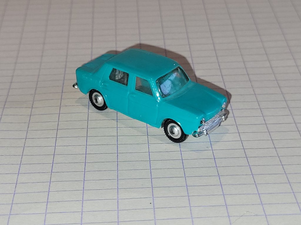 Micro Norev 1/86 weegschaal Simca 1000, Ophalen of Verzenden, Gebruikt, Auto, Norev