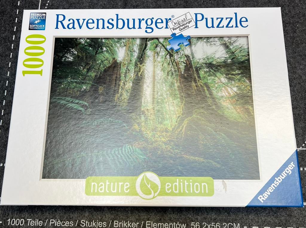 Puzzle 1000 pieces «  nature », Enlèvement ou Envoi, 500 à 1500 pièces, Comme neuf, Puzzle