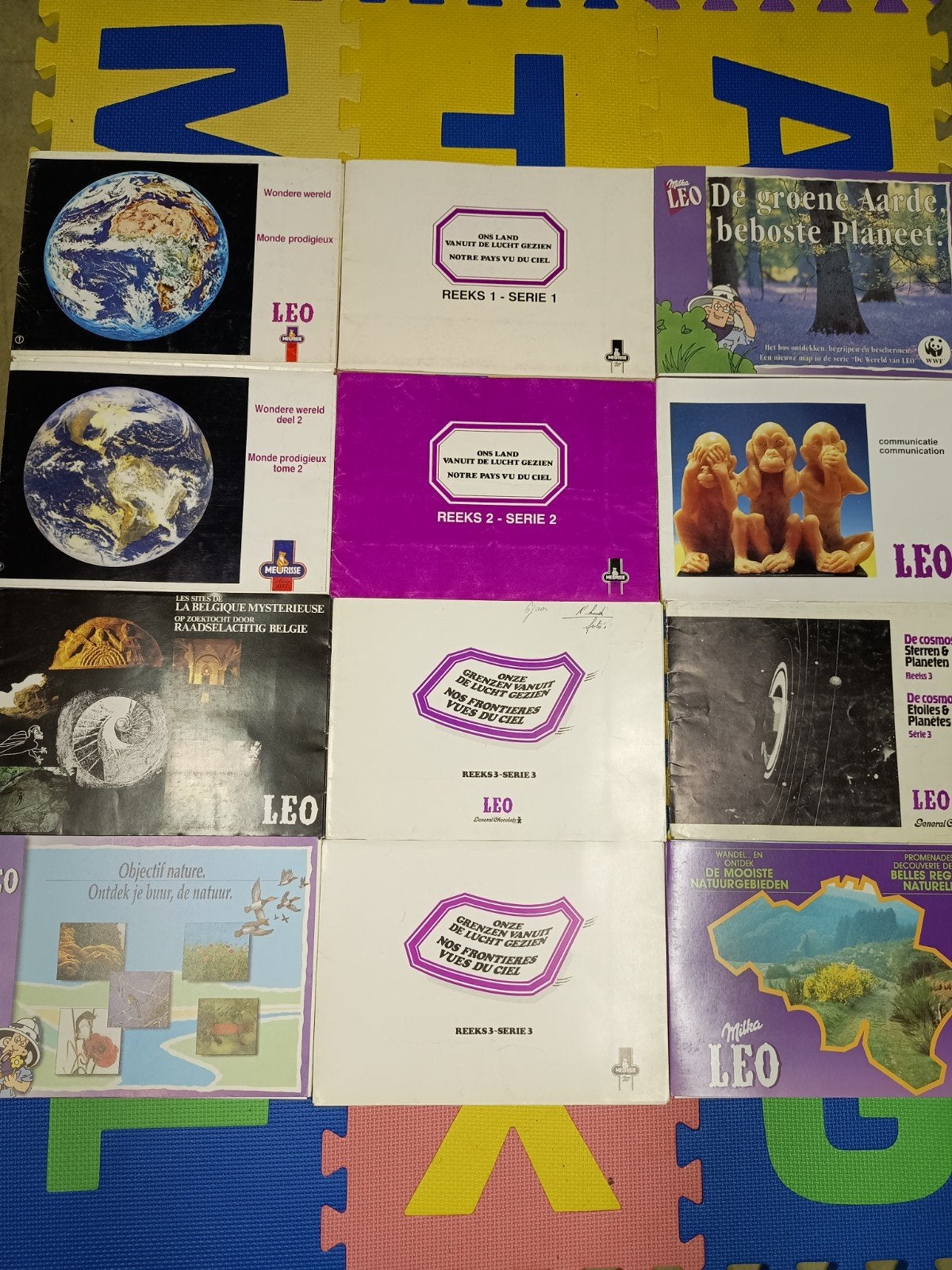 Leo informatie mappen (12 stuks), Ophalen
