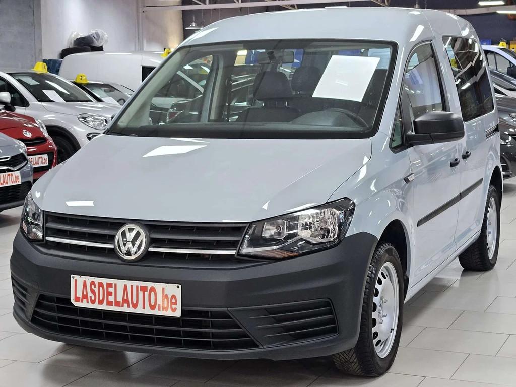 Volkswagen Caddy 2.0TDi Cuir Sensors Clim Cruise Attache Cd, Auto's, Volkswagen, Bedrijf, Te koop, Overige modellen, ABS, Airbags