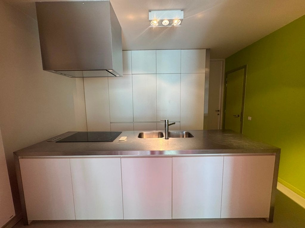 BRUIKBARE KEUKEN TE KOOP, Huis en Inrichting, Ophalen, Gebruikt, Staal of Inox, Wit