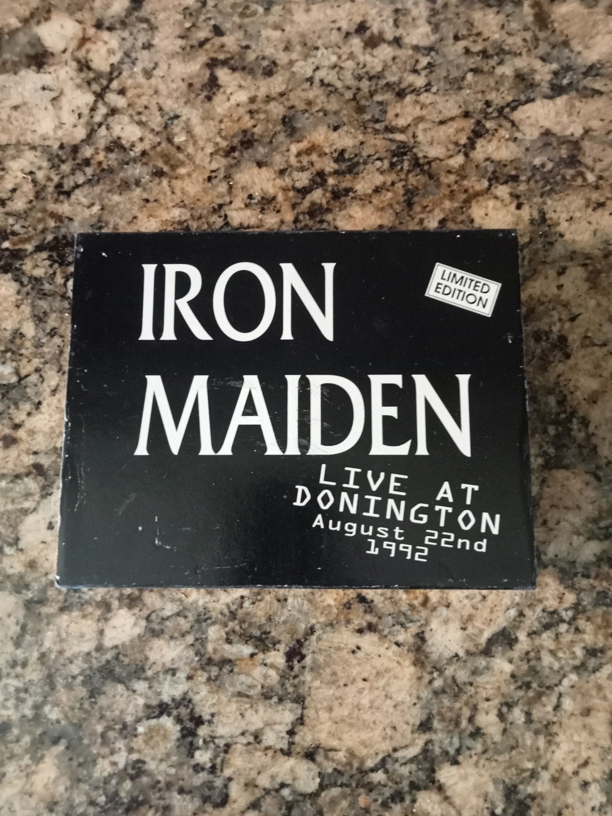 Iron Maiden cassettes "live at Donington", Ophalen, Gebruikt, Overige typen
