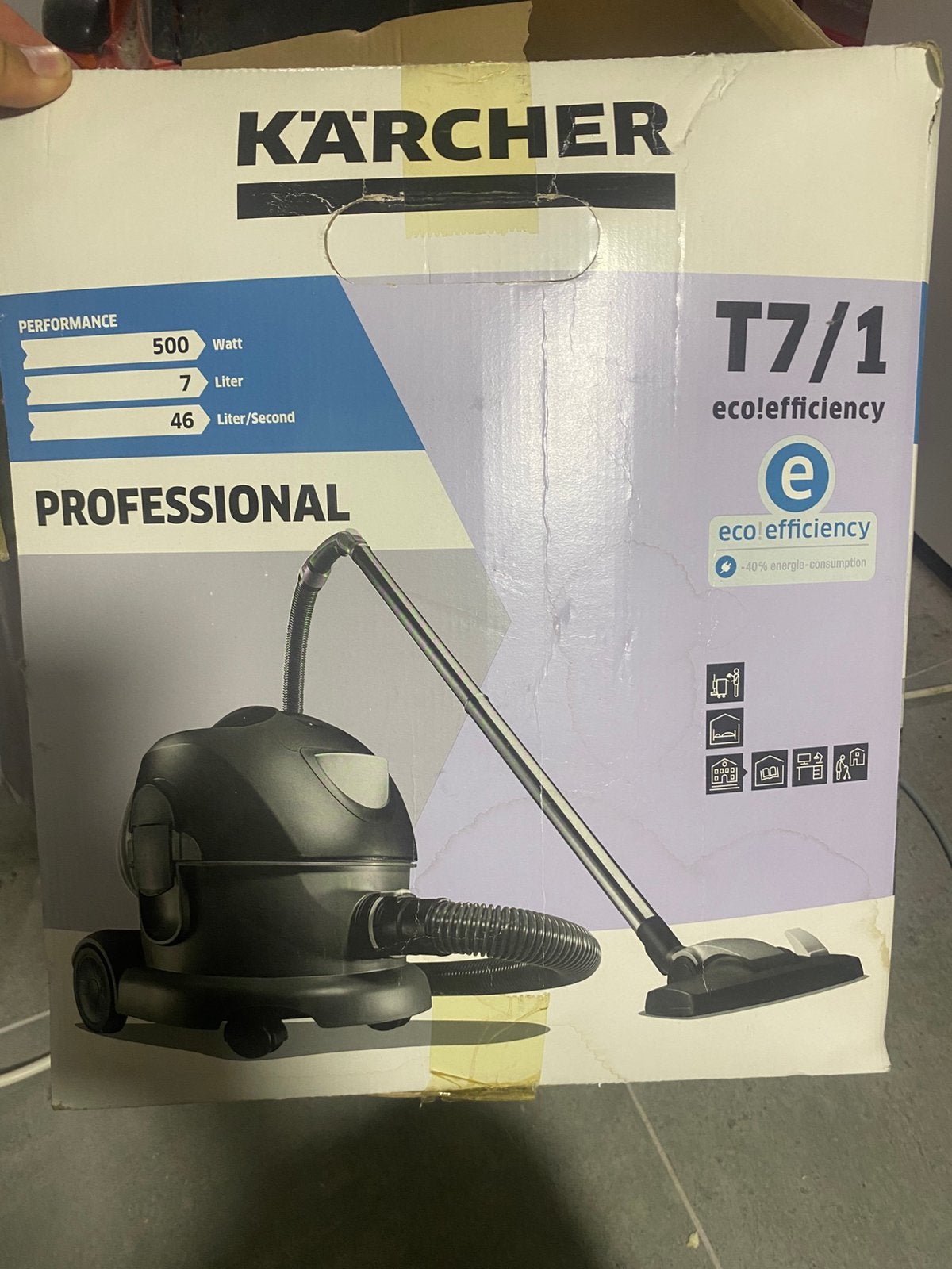 Aspirateurs karcher, Electroménager, Aspirateurs, Enlèvement, Comme neuf, Moins de 1 200 watts, Kärcher