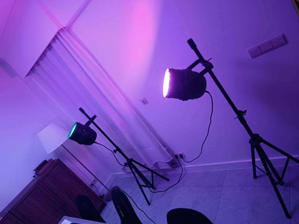 Professionele discotheek verlichting op statieven, Enlèvement