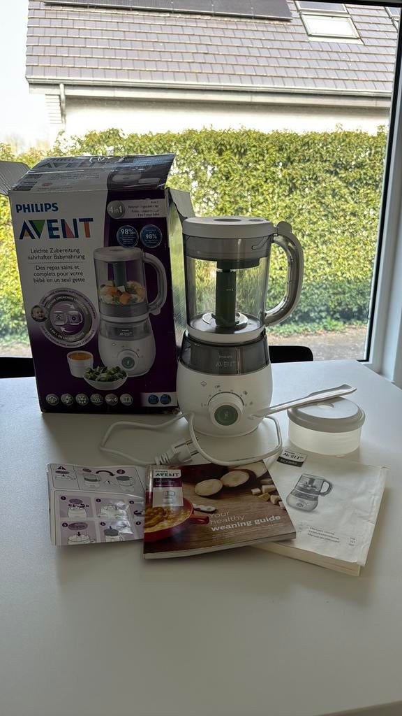 Avent 4-in-1 babyblender, Enlèvement ou Envoi, Comme neuf