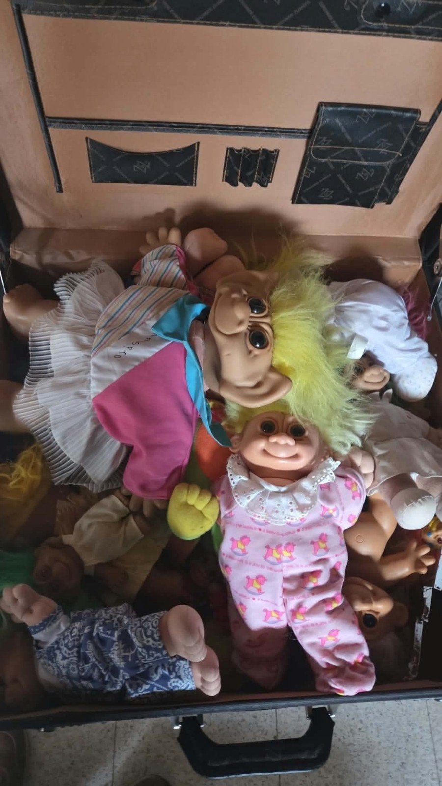 lot van trollen, Ophalen, Gebruikt, Pop
