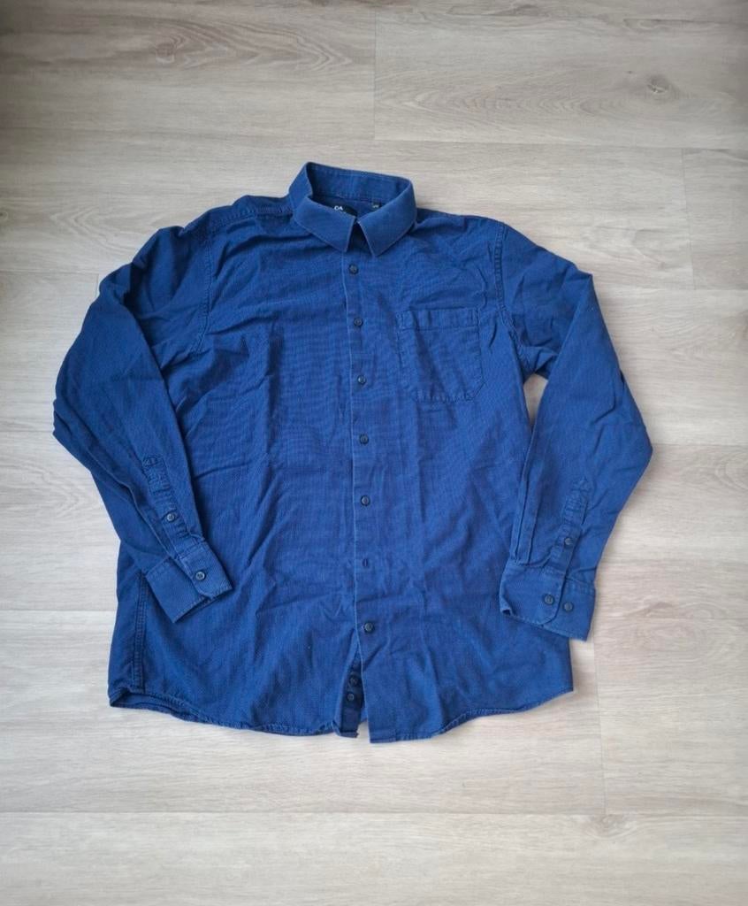 Hemd c&a maat L, Ophalen of Verzenden, Zo goed als nieuw, C&A, Halswijdte 41/42 (L)