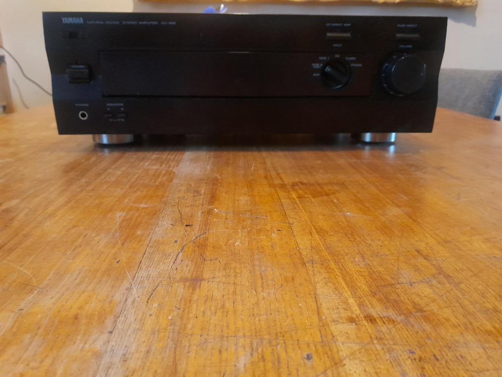 Natural Sound Yamaha versterker, Audio, Tv en Foto, Versterkers en Ontvangers, Gebruikt, Stereo, 60 tot 120 watt, Yamaha, Ophalen of Verzenden