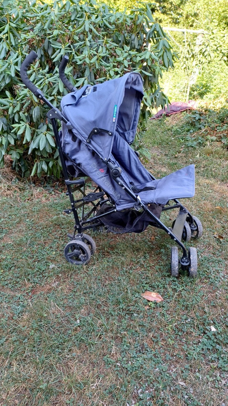 poussette canne pliante avec capuche pluie. Marque Premaman, Kinderen en Baby's, Ophalen, Gebruikt, Overige merken, Duomodel