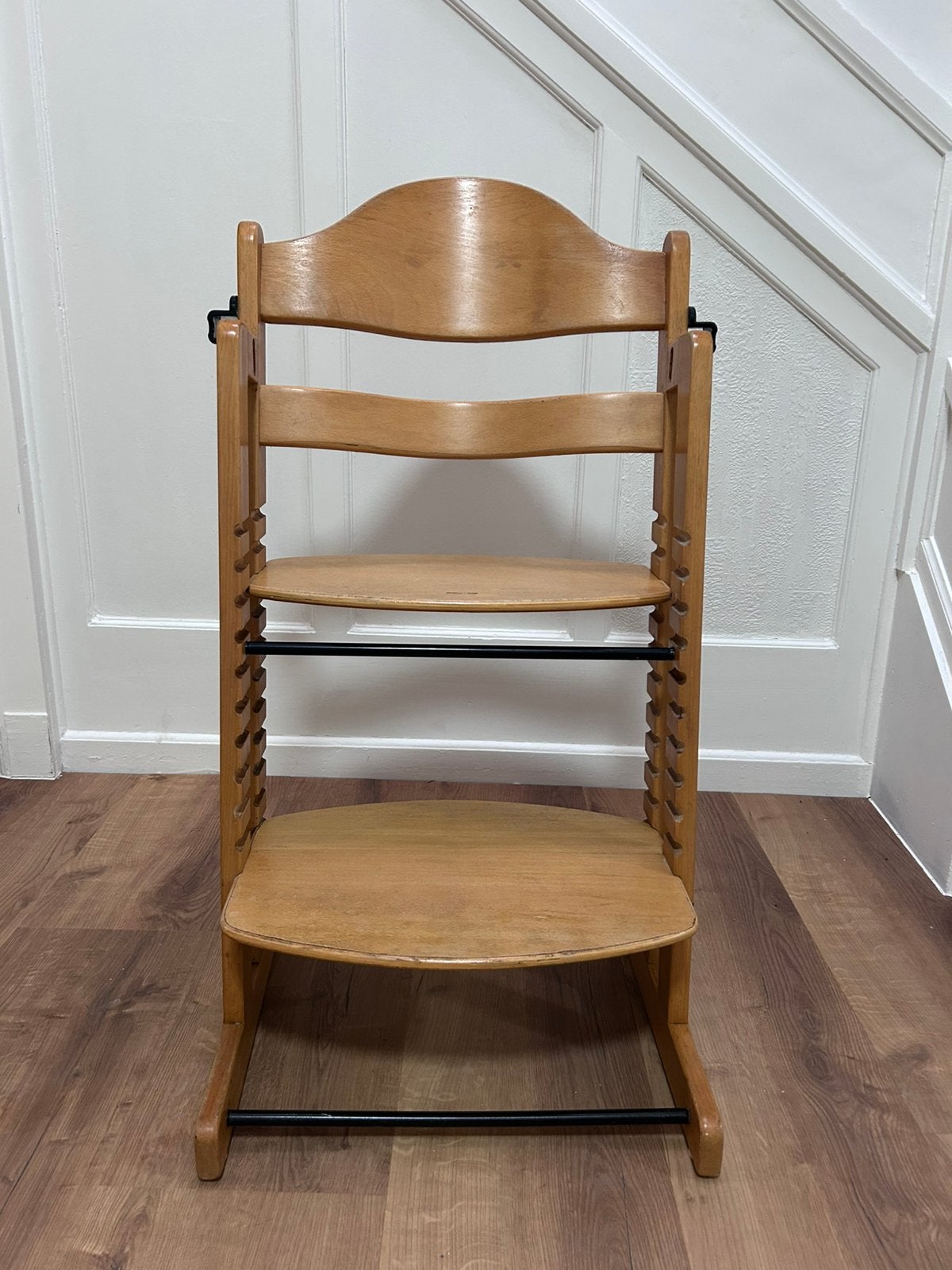 Evoluerende houten kinderstoel, Tripp Trapp-stijl., Ophalen, Gebruikt, Meegroeistoel
