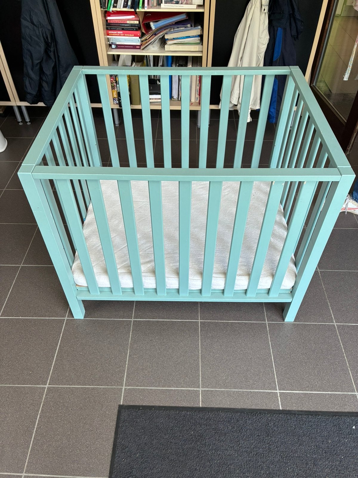 Verstelbaar Babypark Childwood met matras, Enlèvement, Utilisé, Rectangulaire, Réglable en hauteur