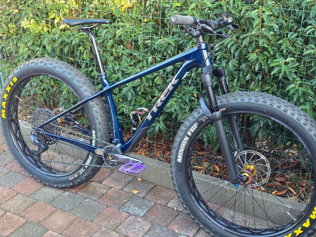 Trek Farley 9.6 Manitou Mastodon Fatbike, Ophalen, Gebruikt, Hardtail, Heren