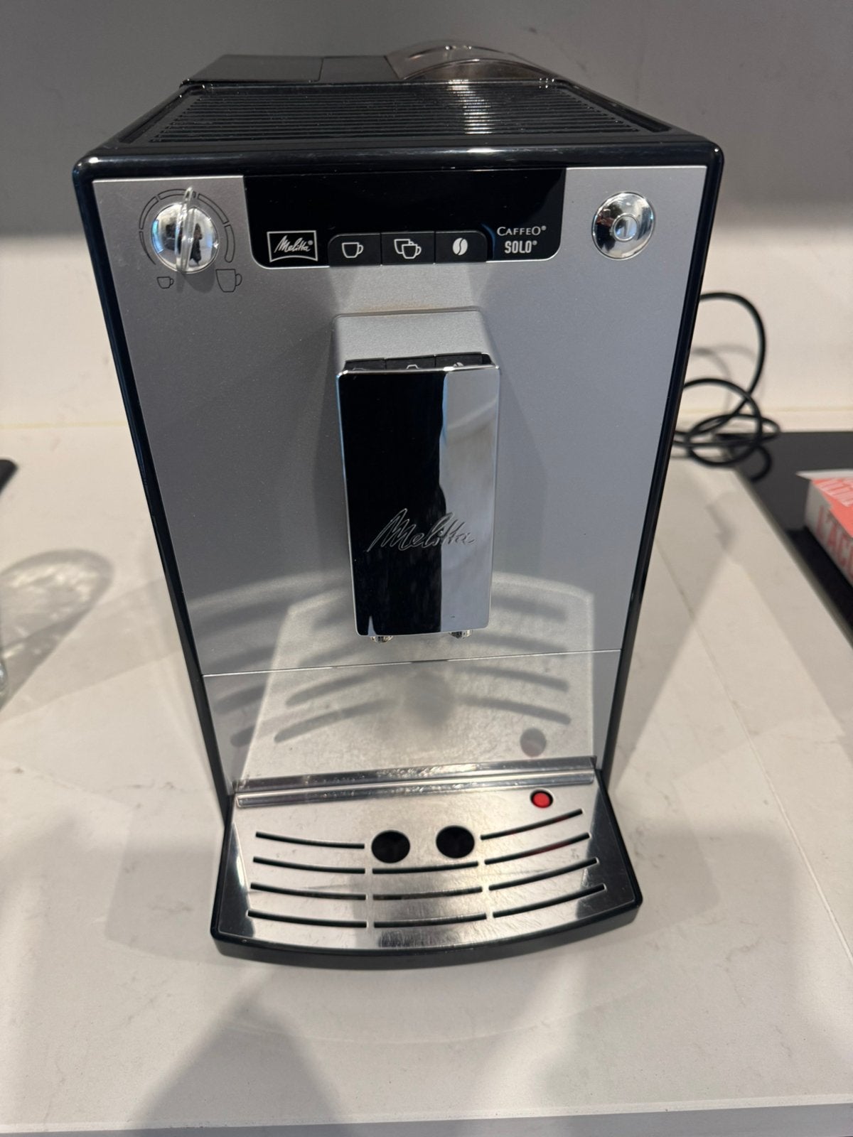 Melitta solo koffiezetapparaat - DEFECT, Ophalen, Afneembaar waterreservoir, Espresso apparaat, Koffiebonen