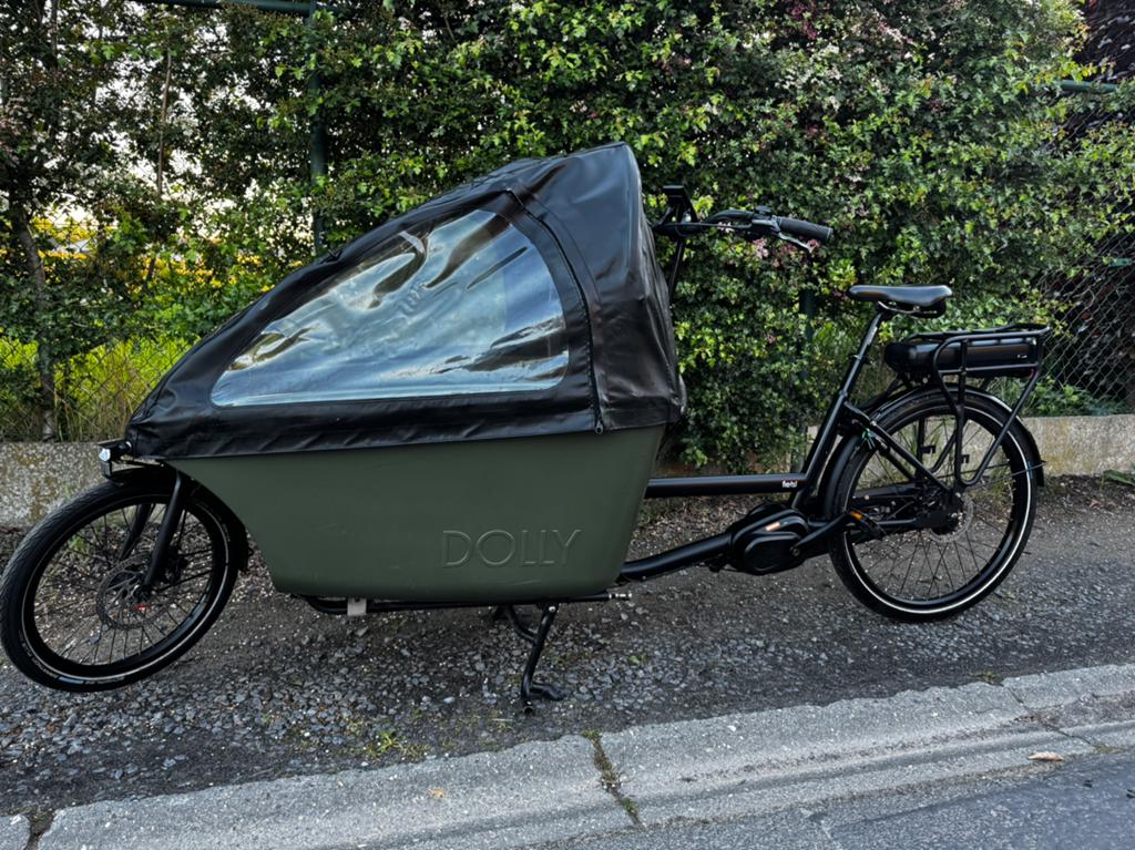 Elektrische Bakfiets Dolly Met nieuwe accu en accesories, Enlèvement, Comme neuf