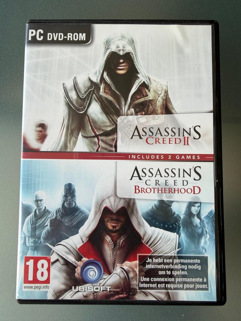 Assassin ‘s Creed 2 + Assassin ‘s Creed Brotherhood, Games en Spelcomputers, Ophalen of Verzenden, Nieuw, Vanaf 18 jaar