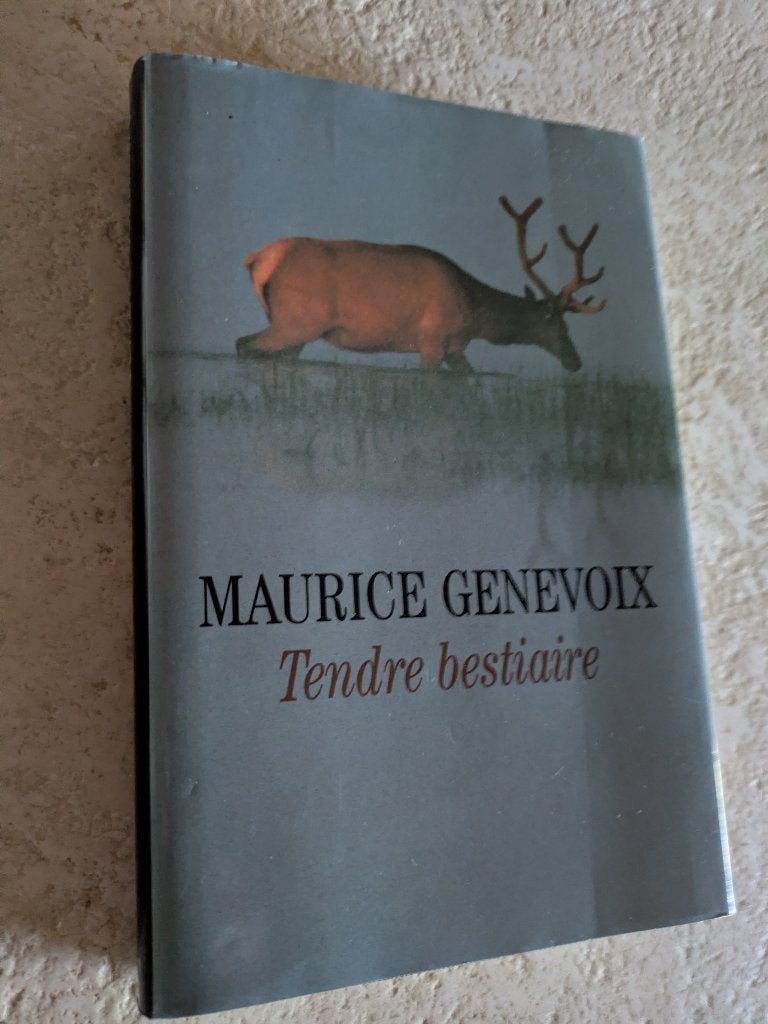 Tendre bestiaire (Maurice Genevoix)., Livres, Maurice Genevoix., Comme neuf, Europe autre, Envoi