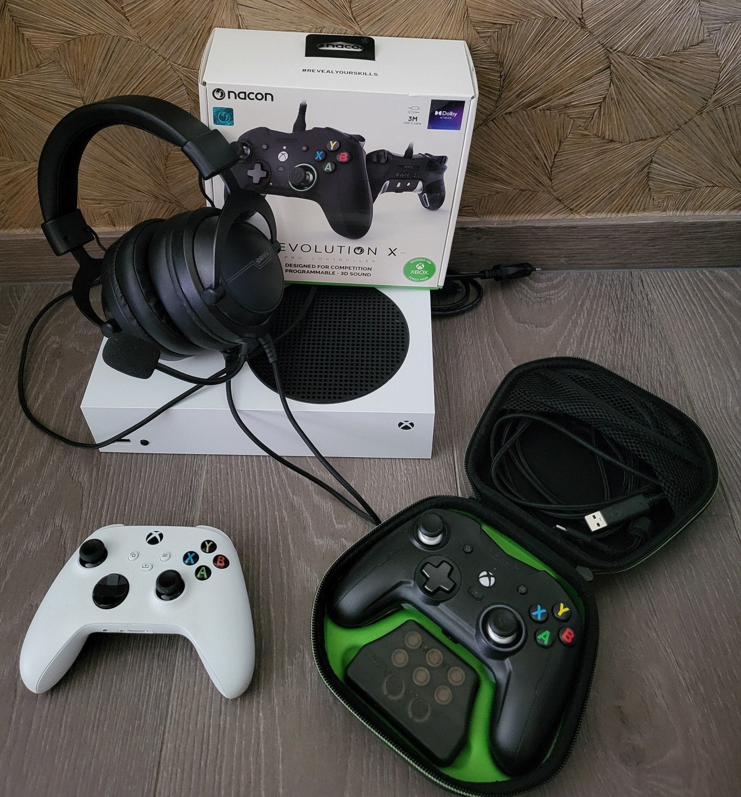 X-Box series s + extra accessoires in nieuwstaat, Games en Spelcomputers, Ophalen of Verzenden, Zo goed als nieuw, Xbox Series S