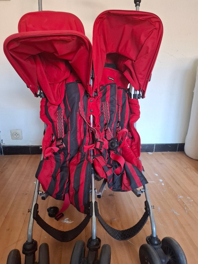 Poussette double, Enlèvement, Comme neuf, Poussette combi