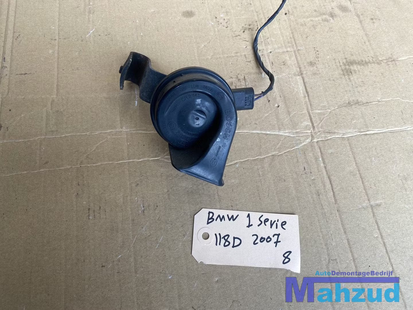 BMW 1 SERIE E87 Toeter claxon 024148, Petuelring 130
80788  Munich, DE, Gebruikt, Info@bmw.de, BMW