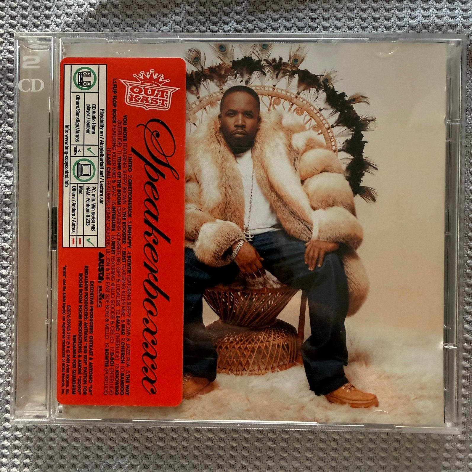 Dubbel cd out kast, Ophalen of Verzenden, Zo goed als nieuw, Digipak