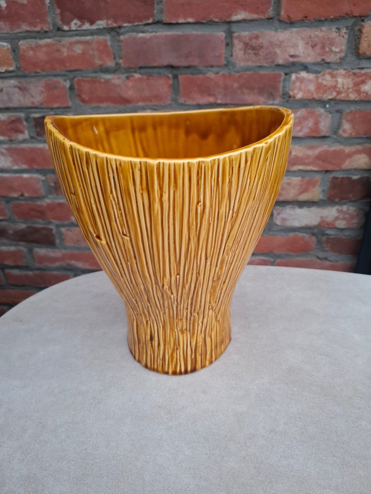 Boch Keralux bamboevaas, Antiek en Kunst, Ophalen of Verzenden
