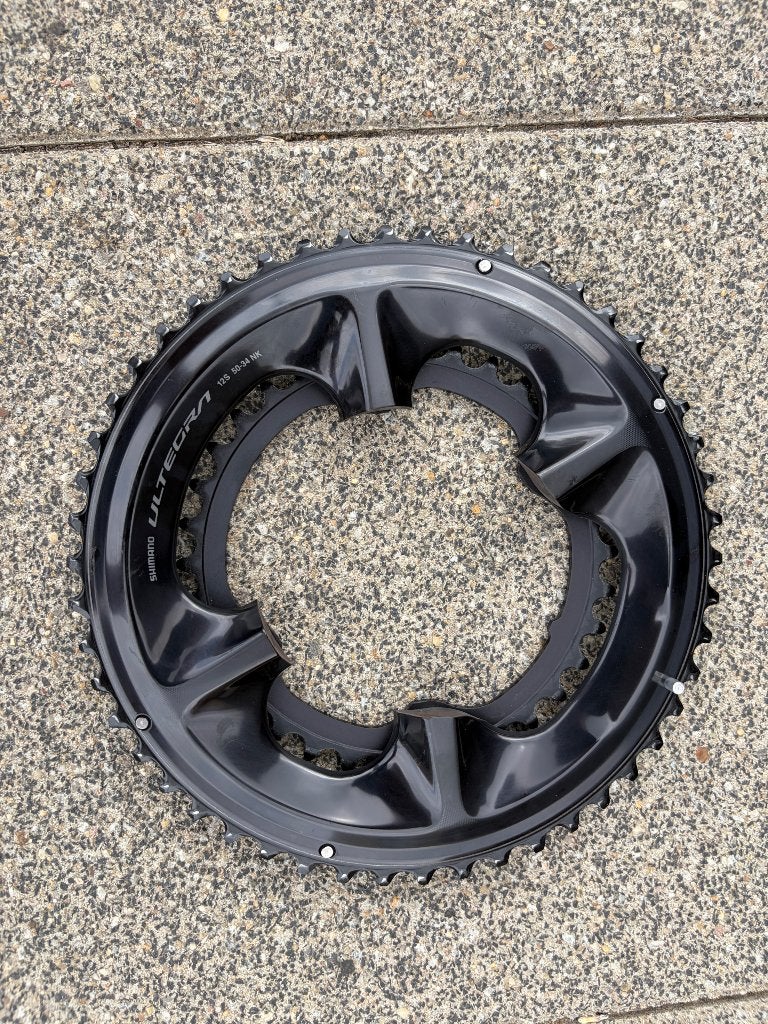 Tandwielen racefiets, Fietsen en Brommers, Fietsonderdelen, Shimano Ultegra, Zo goed als nieuw, Aluminium, Racefiets