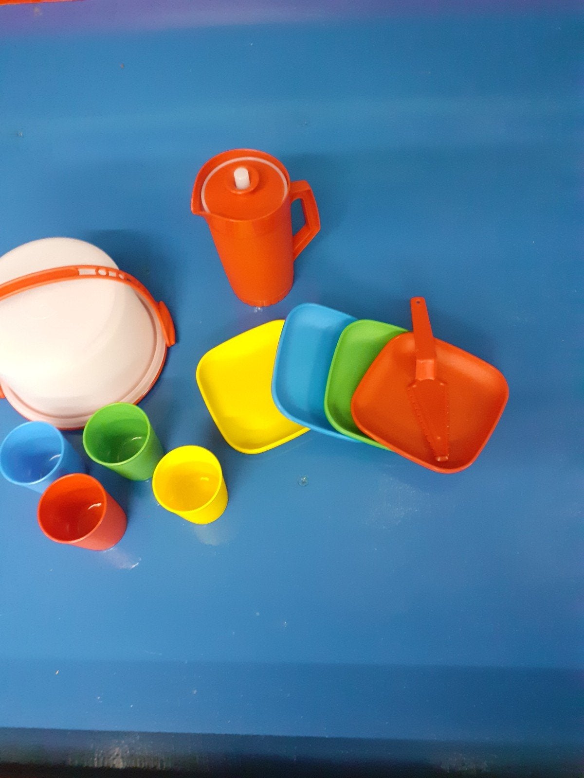 speelgoed, eetsetje, Tupperware, Kinderen en Baby's, Ophalen, Zo goed als nieuw