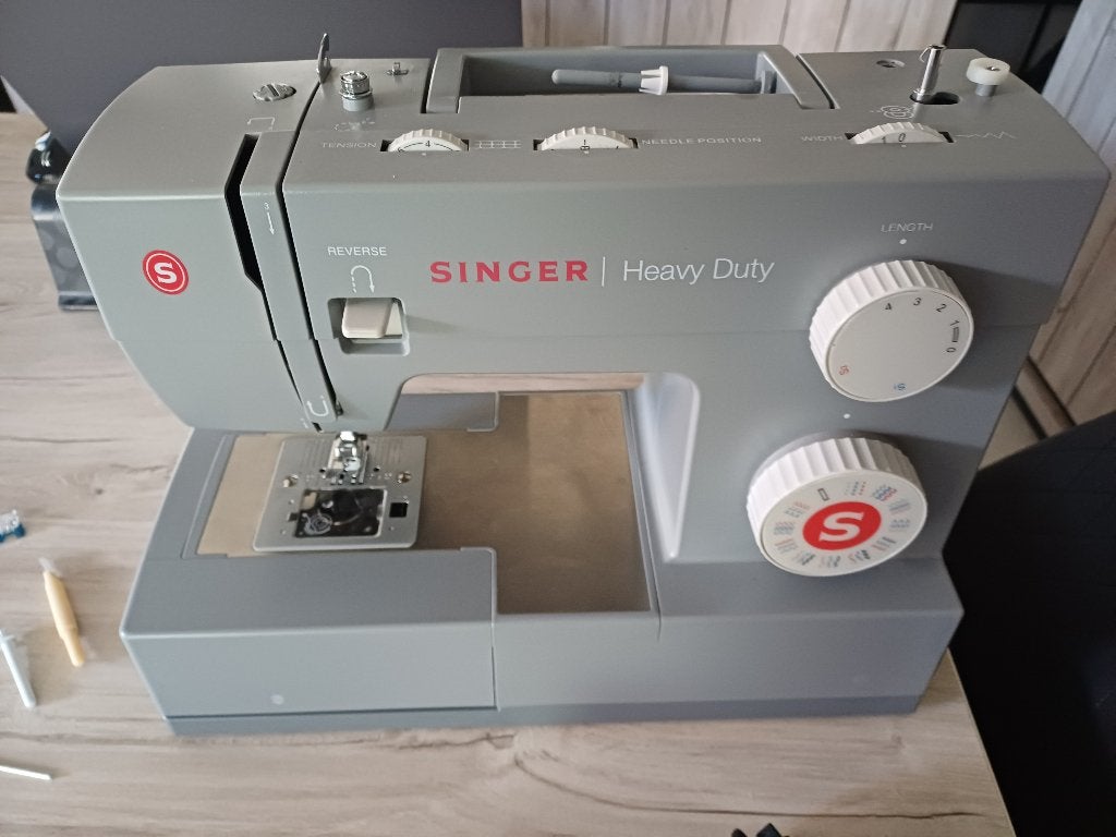singer heavy duty, Hobby en Vrije tijd, Naaimachines en Toebehoren, Ophalen, Gebruikt, Naaimachine, Singer