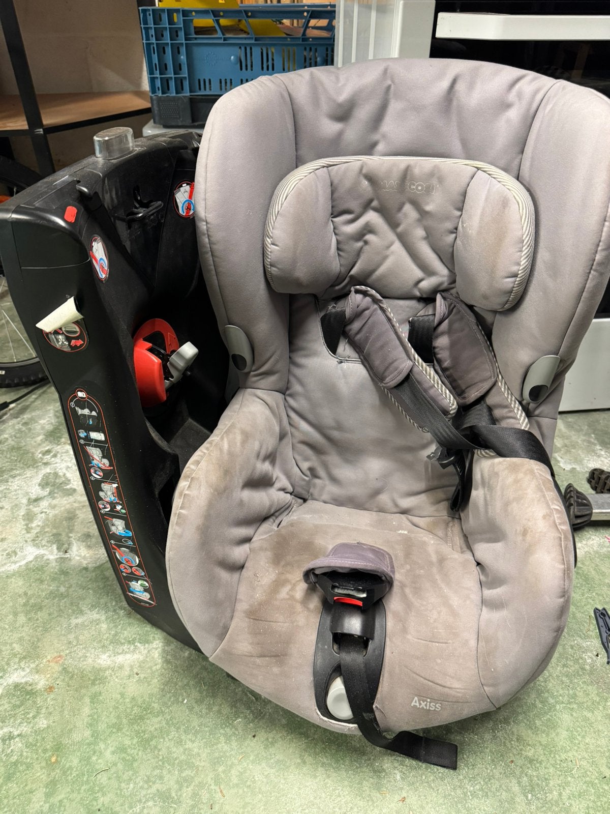 Siege auto, Dossier amovible, 0 à 18 kg, Enlèvement, Utilisé
