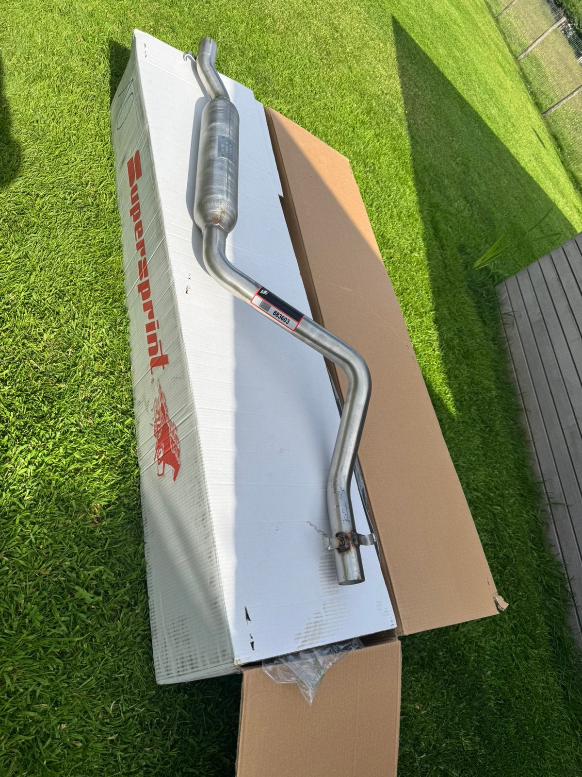 Ligne intermediaire SUPERSPRINT Golf 1 gti, Enlèvement