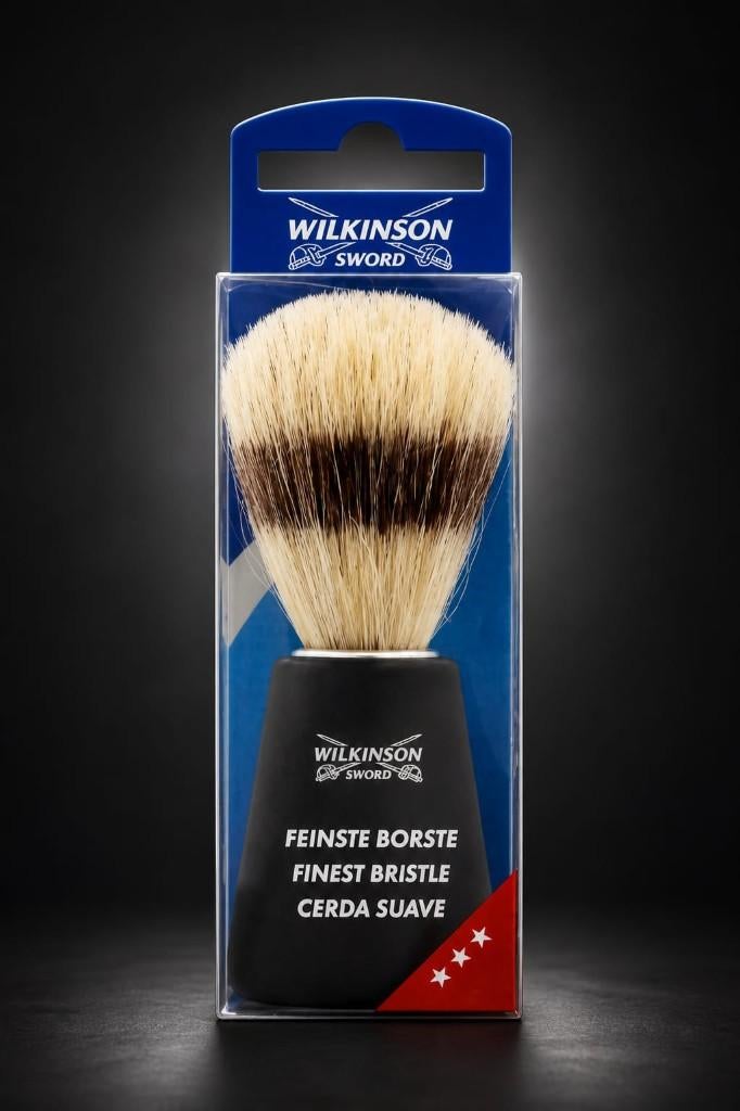 Blaireau de rasage Wilkinson Sword, modèle Finest Bristle., Enlèvement ou Envoi, Neuf