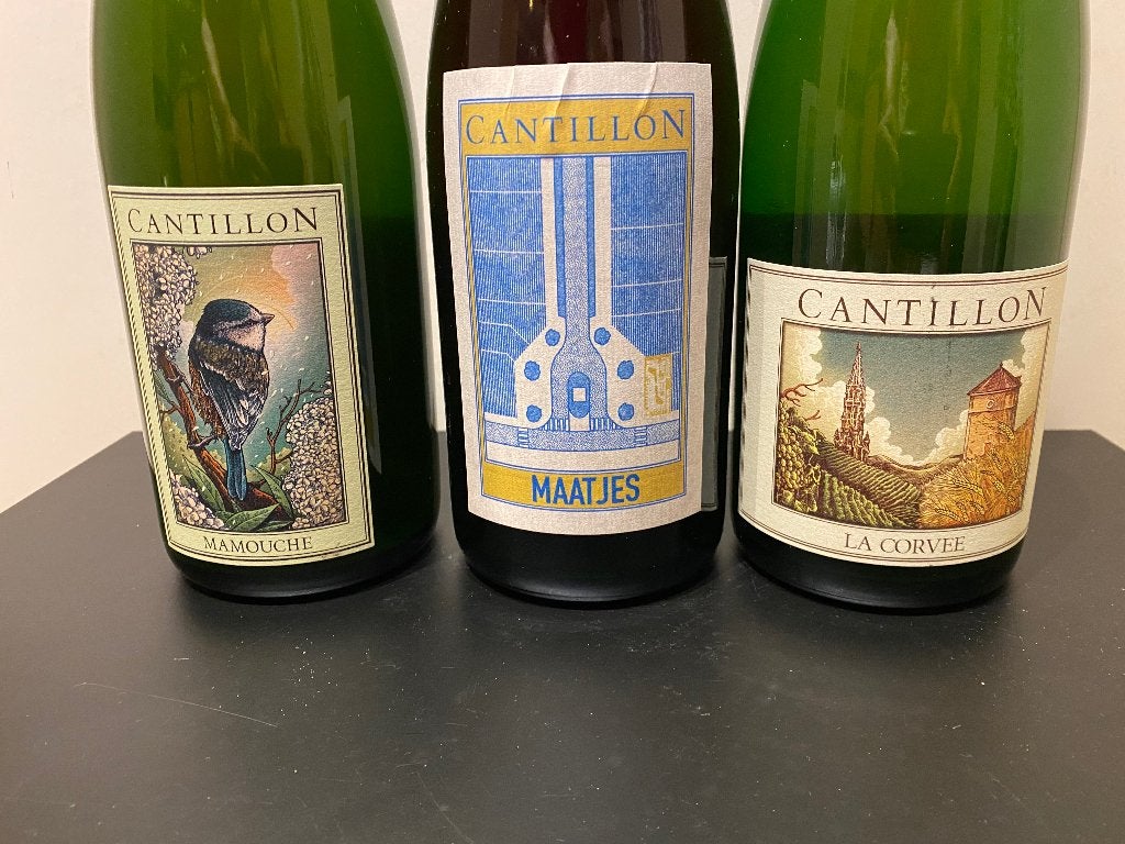 Cantillon mates 2025 et La Corvée 2026 gueuze lambic, Collections, Enlèvement, Comme neuf, Bouteille(s)