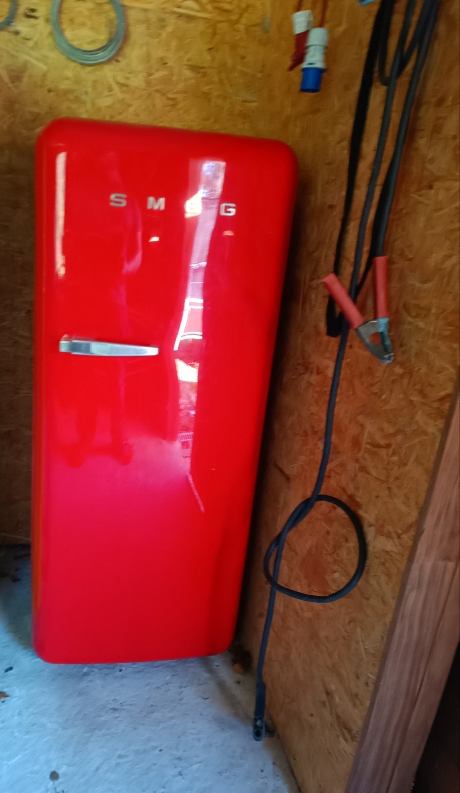 SMEG koelkast met vriesvak, Elektronische apparatuur, Ophalen, Met vriesvak